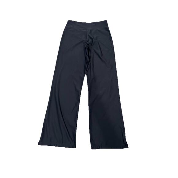 Nike Fit Dry Womens XSS Black Stretch Athletic Gym Pants Workout Lounge - Picture 1 of 6